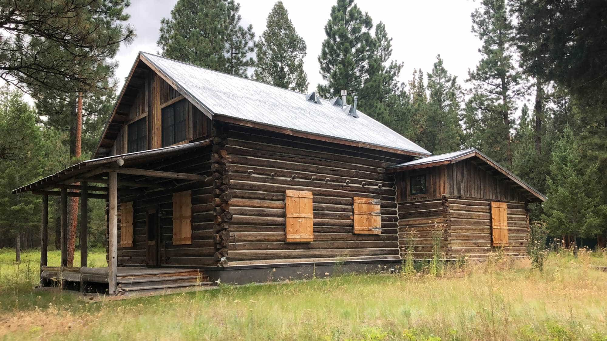 Solar Log Cabin