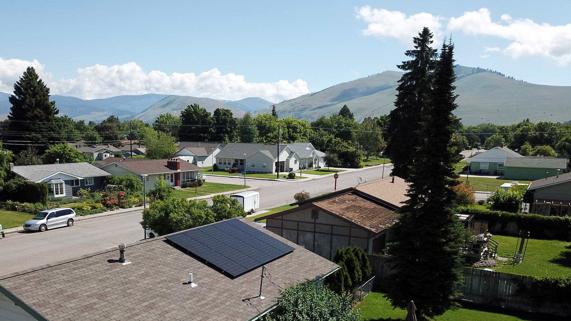 Residential Solar Power Panels  Missoula