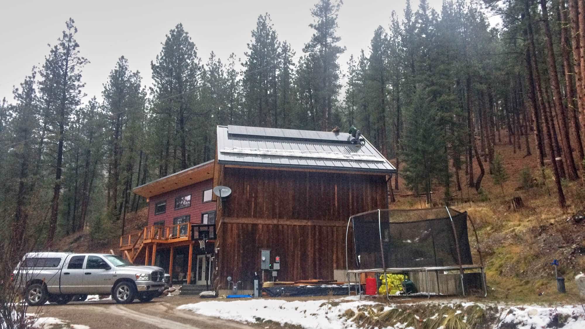 Montana Solar Powered Home