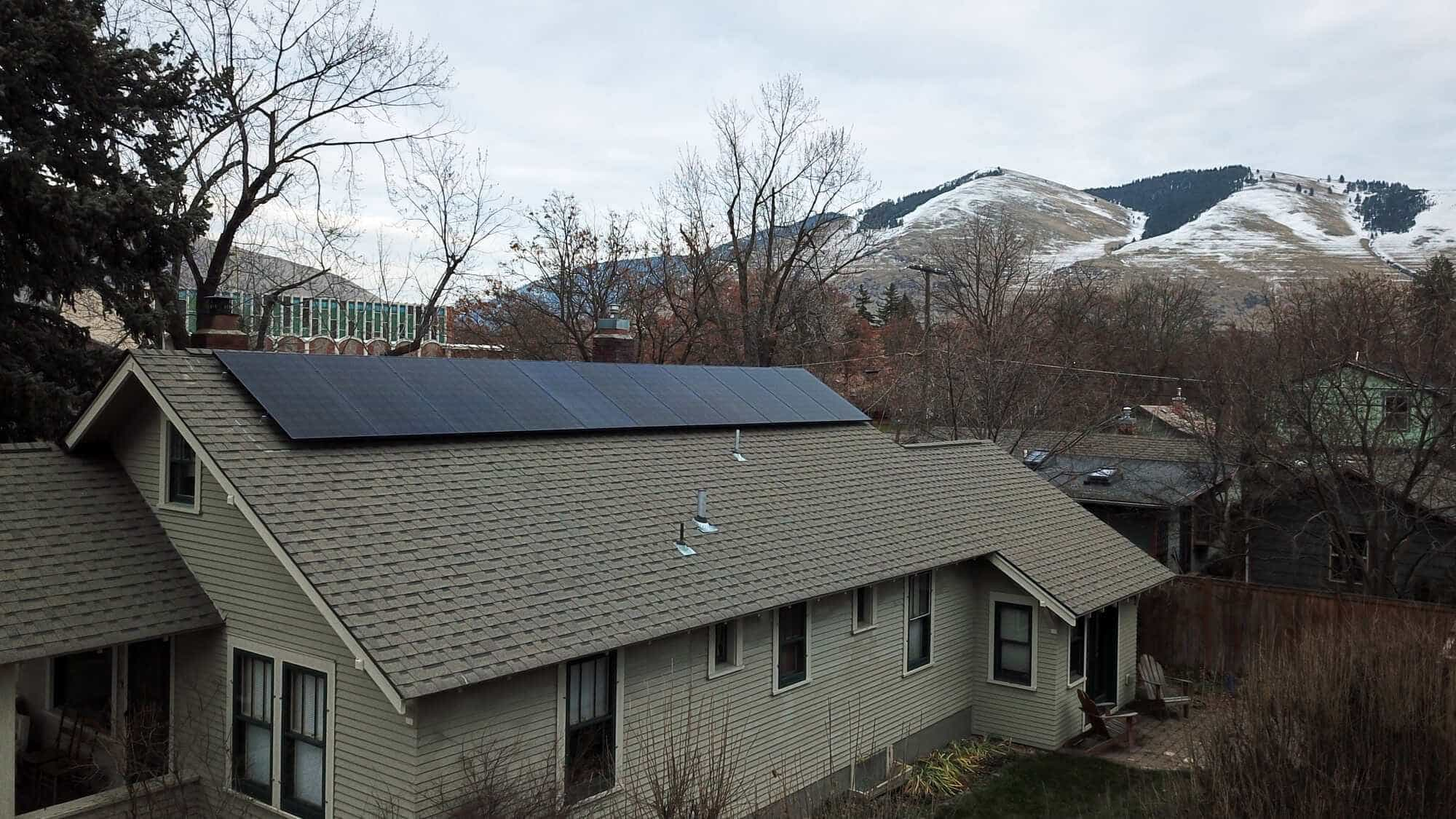 Solar Installation in Missoula