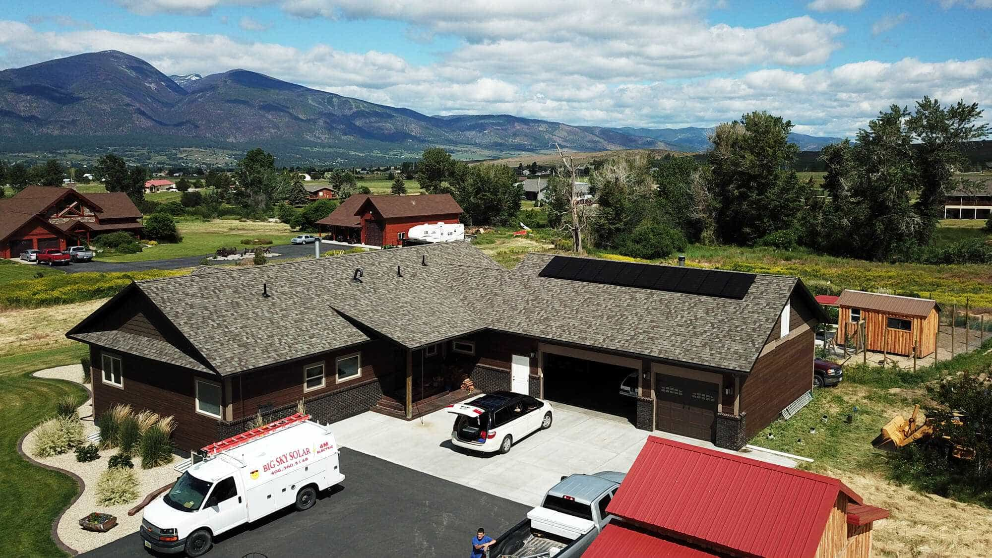 Solar Power Installation in Florence Montana