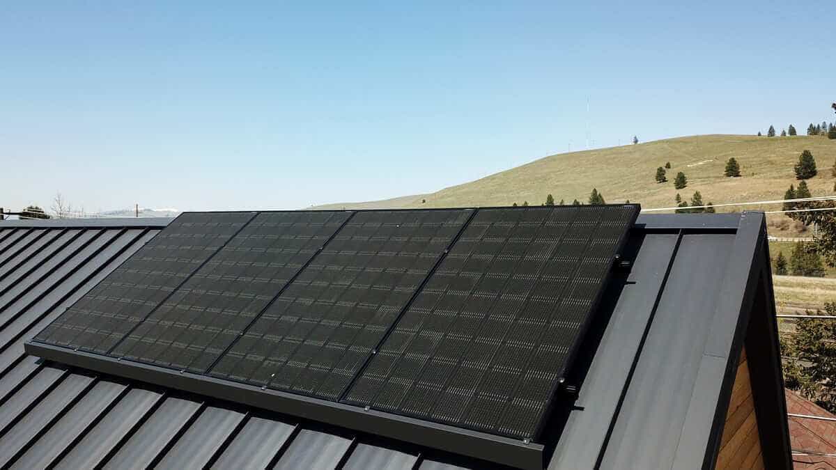 Solar Panel Array in Missoula