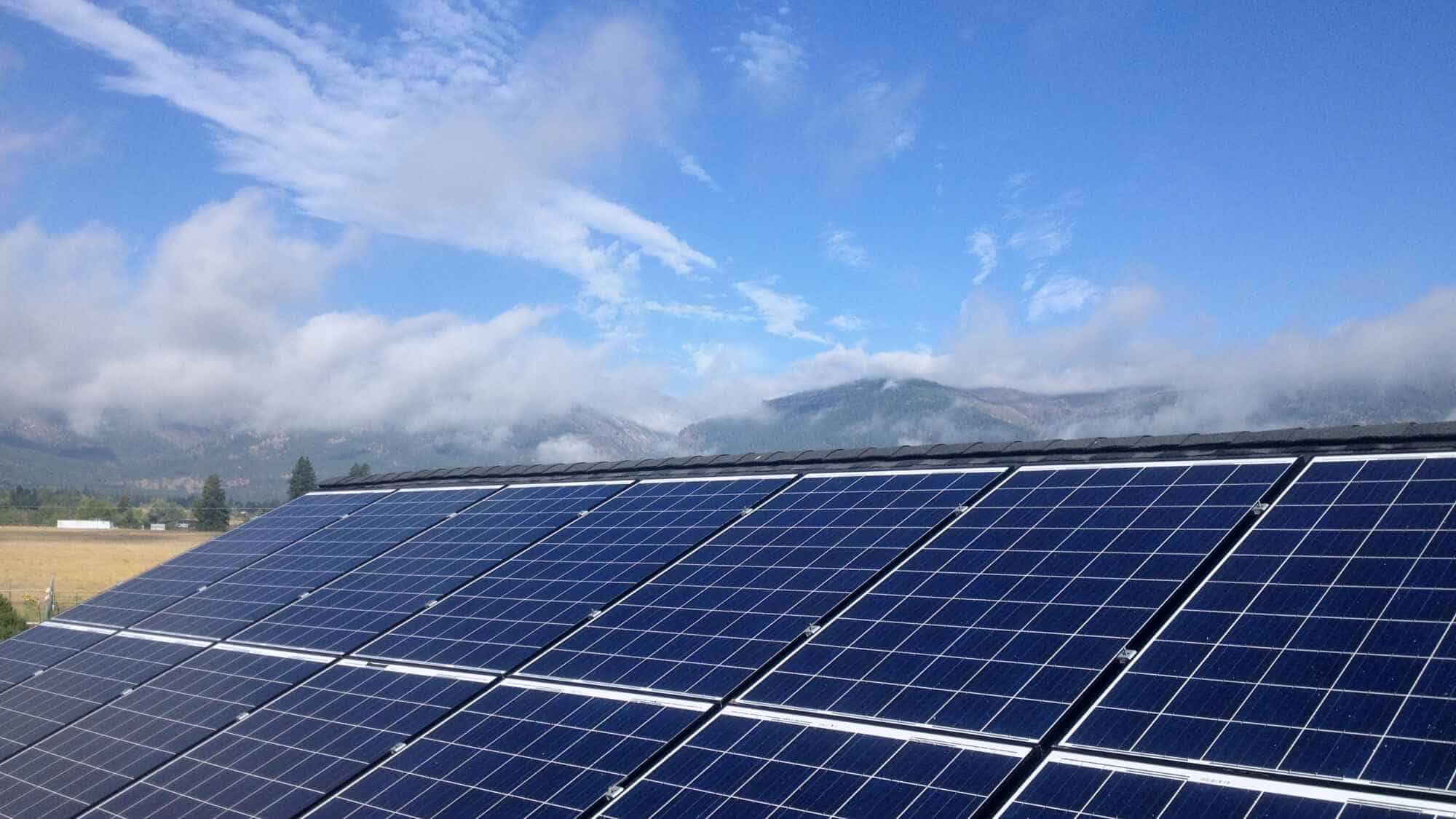 Big Sky Solar Panels In Montana